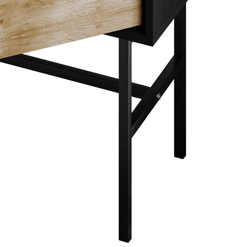 CraftPorch Modern Wooden TV Stand Console