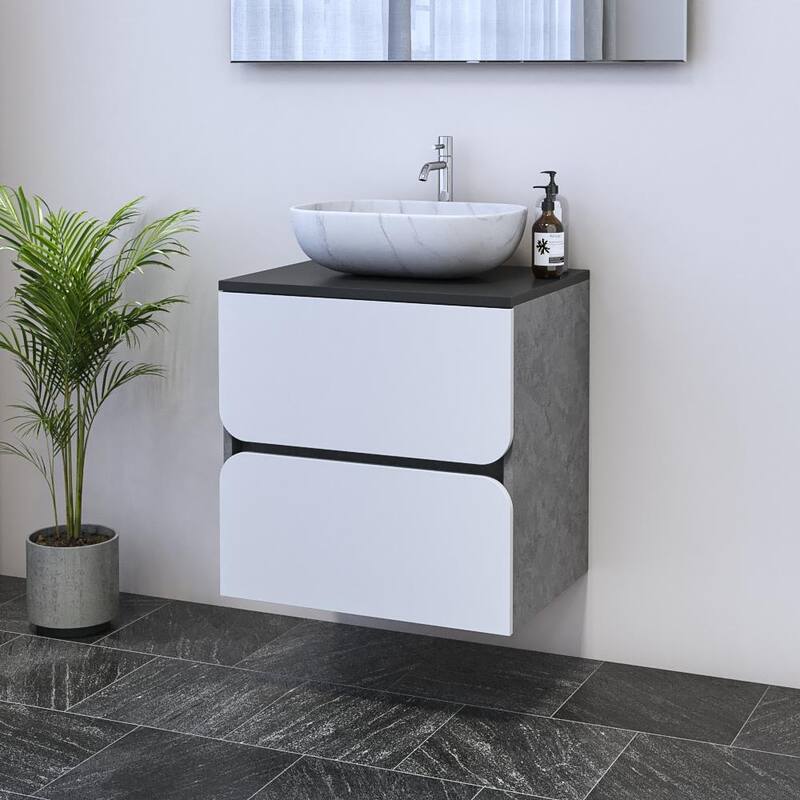 Azurro 2S 60 Floating Bathroom Vanity (24" Width)
