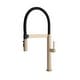 preview thumbnail 12 of 20, STYLISH Stainless Steel Single Handle Pull Out Dual Mode Kitchen Sink Faucet Brushed Gold