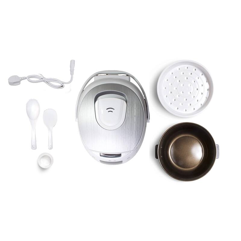 Rice Cooker with Ceramic Bowl and Advanced Fuzzy Logic(8 Cup 1.5 Litre