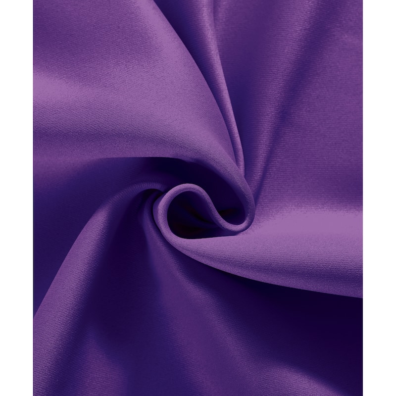 Blackout Window Panel Curtain Set (2 Panels and 2 matching Tie Backs)