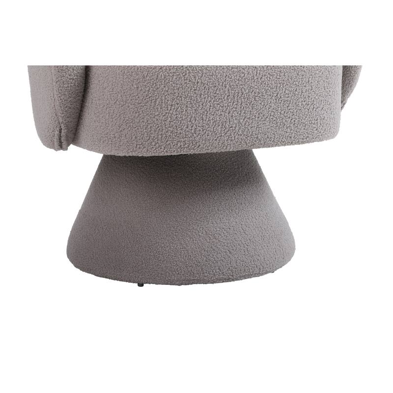 Modern 360 Degree Swivel Accent Chair Armchair, Comfy Velvet Barrel Chair for Living Room,Round Swivel Accent Chair Corner Chair