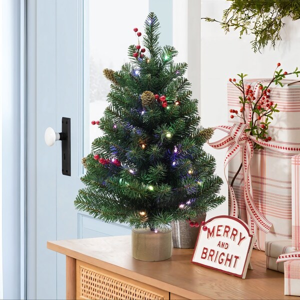 Pre lit 2ft christmas tree new arrivals