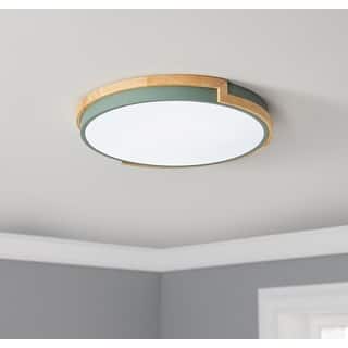 Modern Concise 1-Light Circle LED Flush Mount Ceiling Lighting Fixture