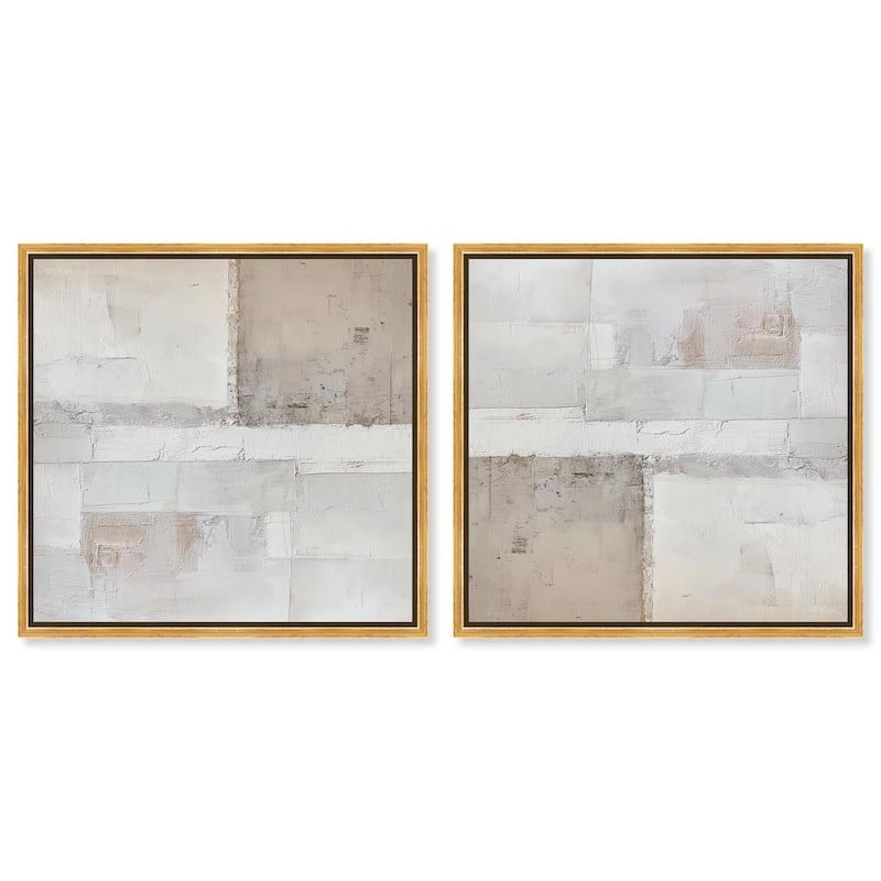 Important Sneaker Accessories Canvas by Art Remedy - 16" x 16" - Gold