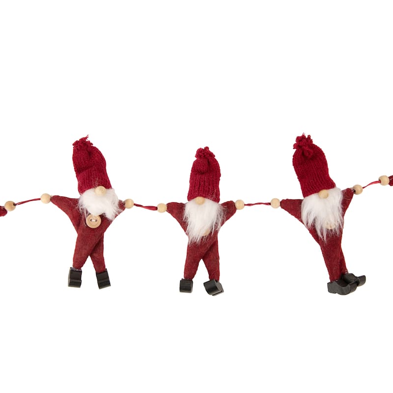 30" Knit Gnome Novelty Christmas Garland