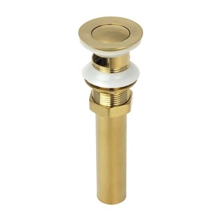 Pop-up Bathroom Sink Drain With Overflow