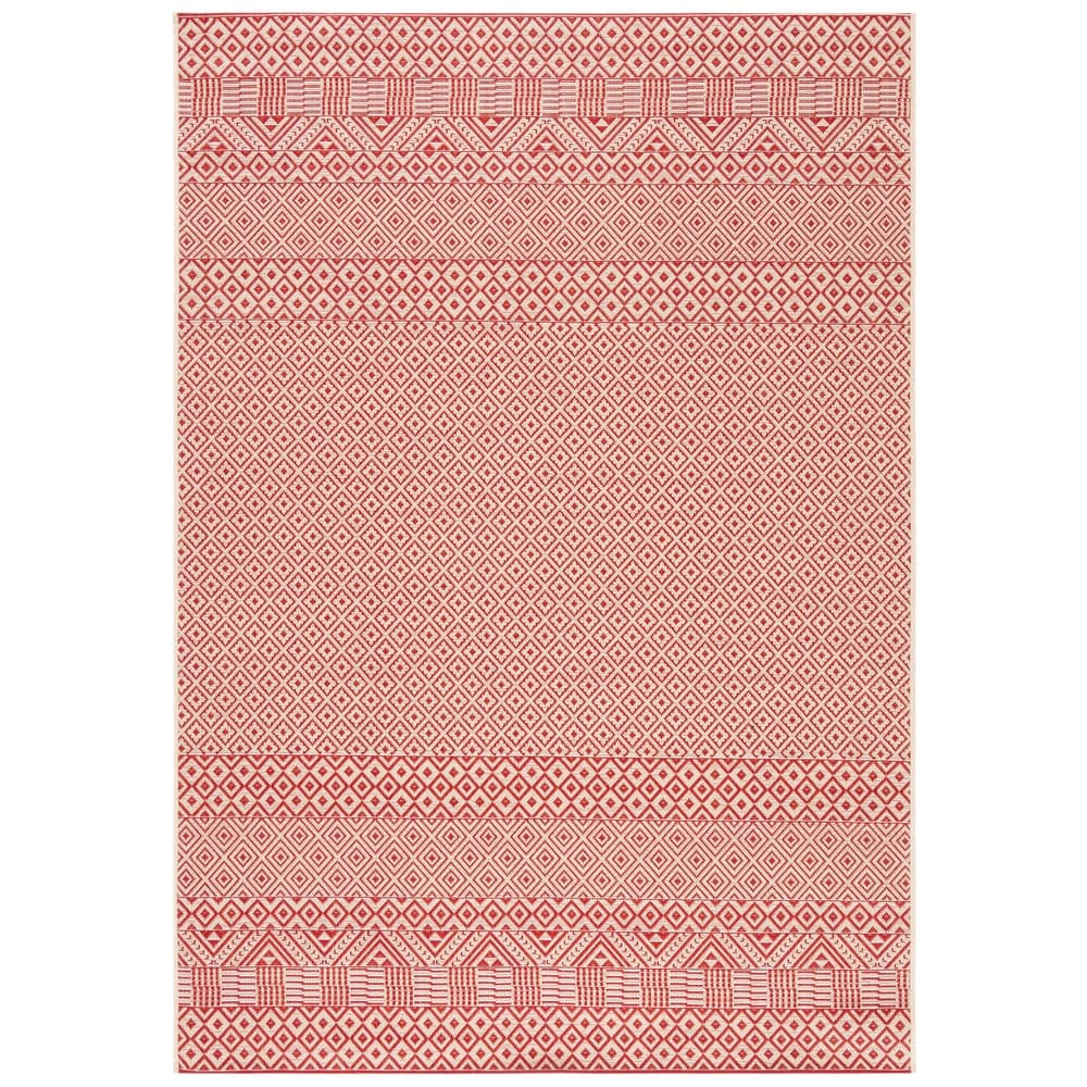 SAFAVIEH Courtyard Shikibu Indoor/ Outdoor Waterproof Patio Backyard Rug