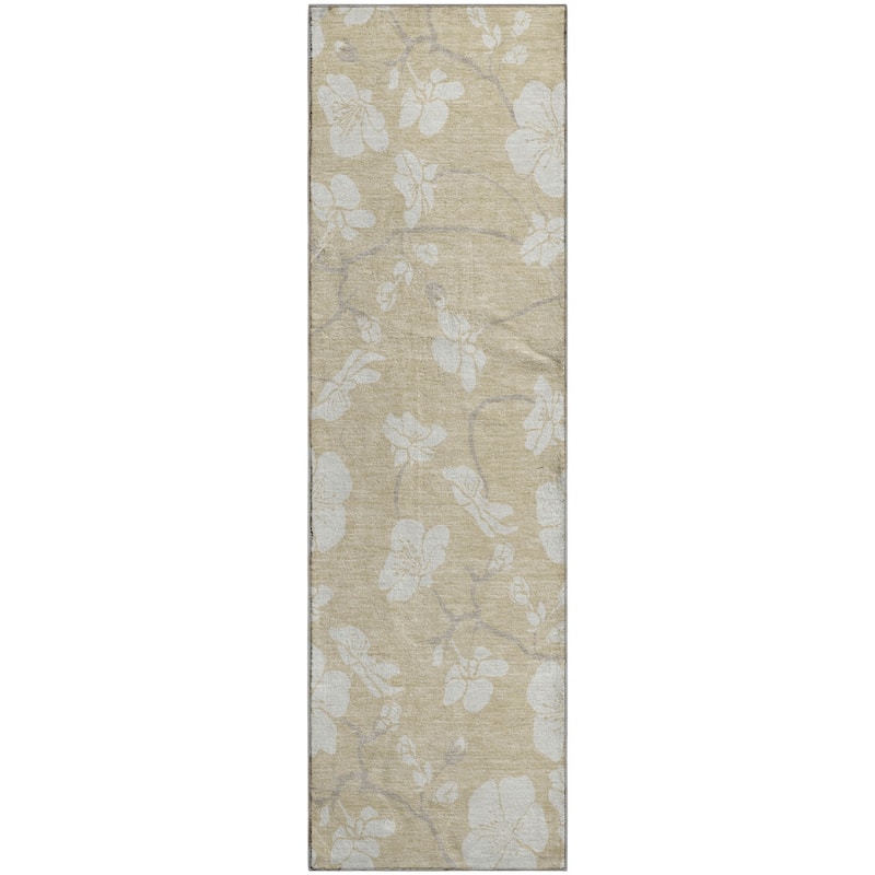 Premium Washable Super Soft Modern Floral Mayfield Rug