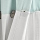 preview thumbnail 62 of 152, Lush Decor Linen Button Single Panel Window Curtain