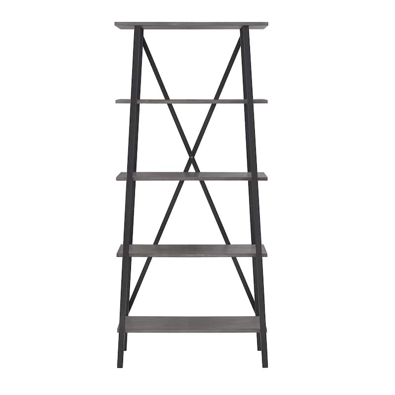 Bryson Rustic X-Base 32-inch Bookcase by iNSPIRE Q Classic