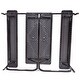 preview thumbnail 5 of 6, Outdoor Picnic Garden Party Table And Bench Set-Black - 54" x 59" x 28.5" (L x W xH)