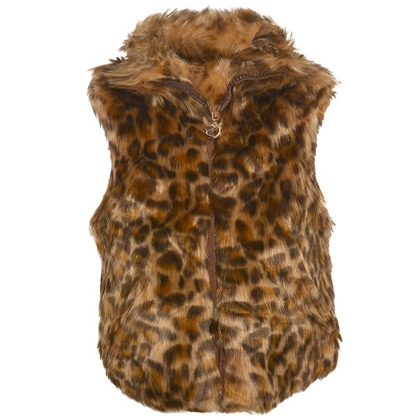 Shop Urban Republic Little Girls Brown Leopard Pattern