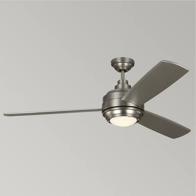 Mountain Aire 56``Ceiling Fan Michelle Satin Nickel - Exact Size