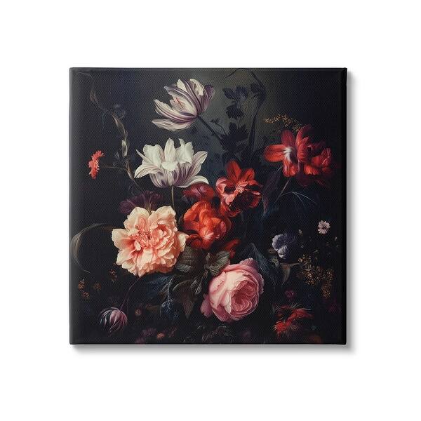 Stupell Victorian Floral Elegance Canvas Wall Art Design By Lazar