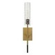 preview thumbnail 3 of 6, Uttermost Telesto 1 Light Brass Sconce - 22"H x 5"W x 7"D