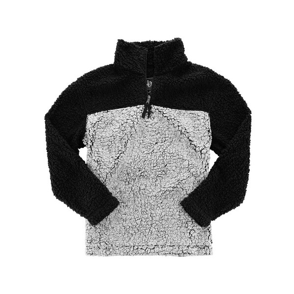 unisex quarter zip pullover