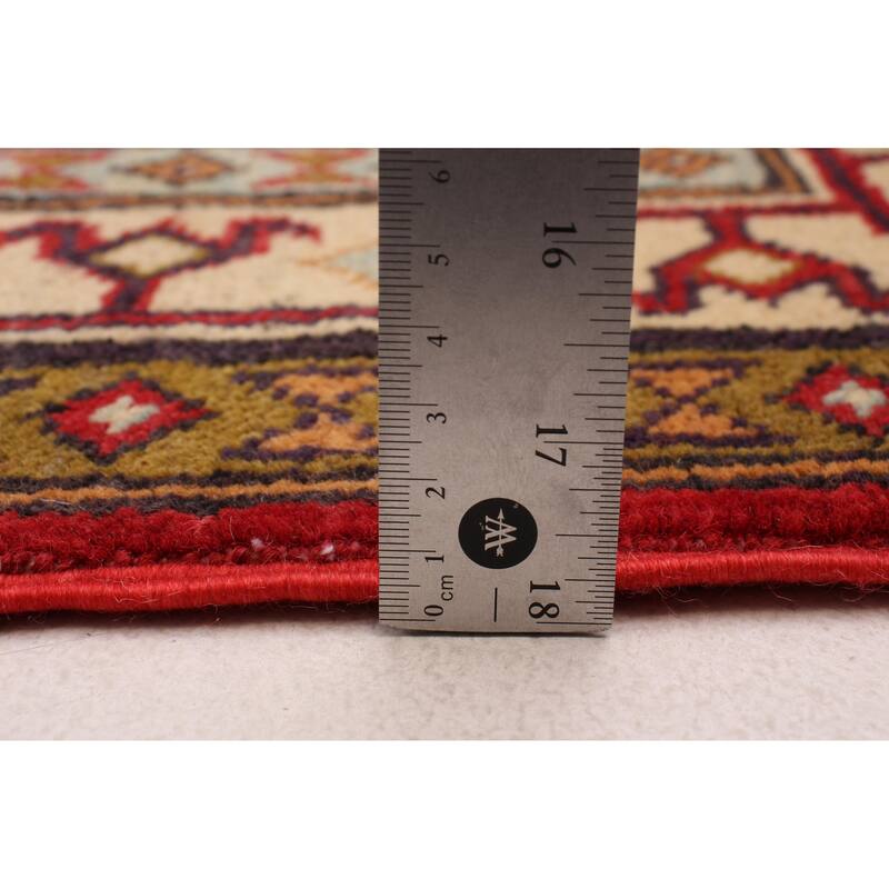 ECARPETGALLERY Hand-knotted Finest Ghazni Red Wool Rug - 2'10 x 9'6