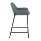 preview thumbnail 12 of 43, Carbon Loft Galotti Industrial Counter Stools (Set of 2) - N/A