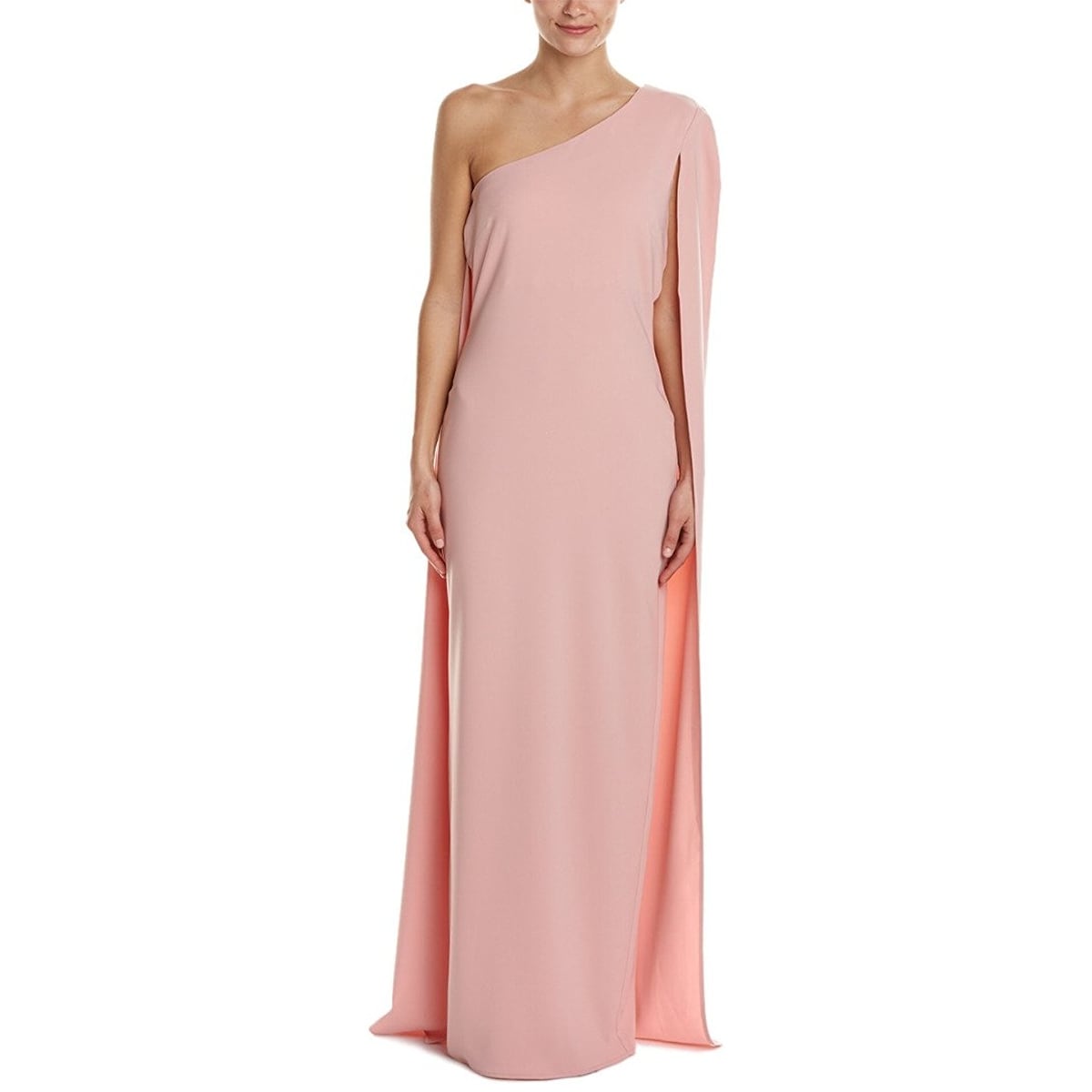 evening gown with cape