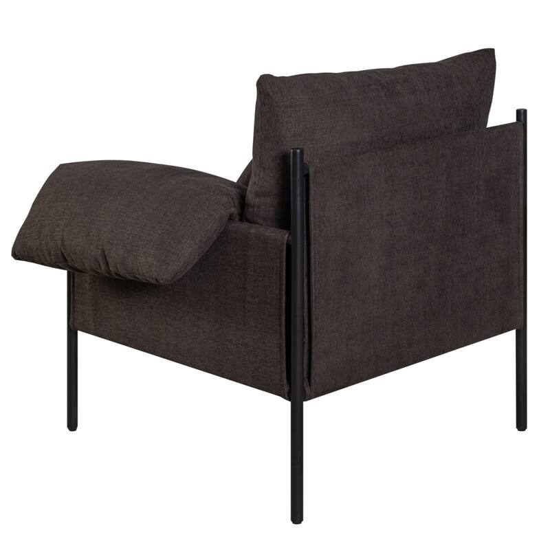 Bloom Modern Industrial Accent Chair