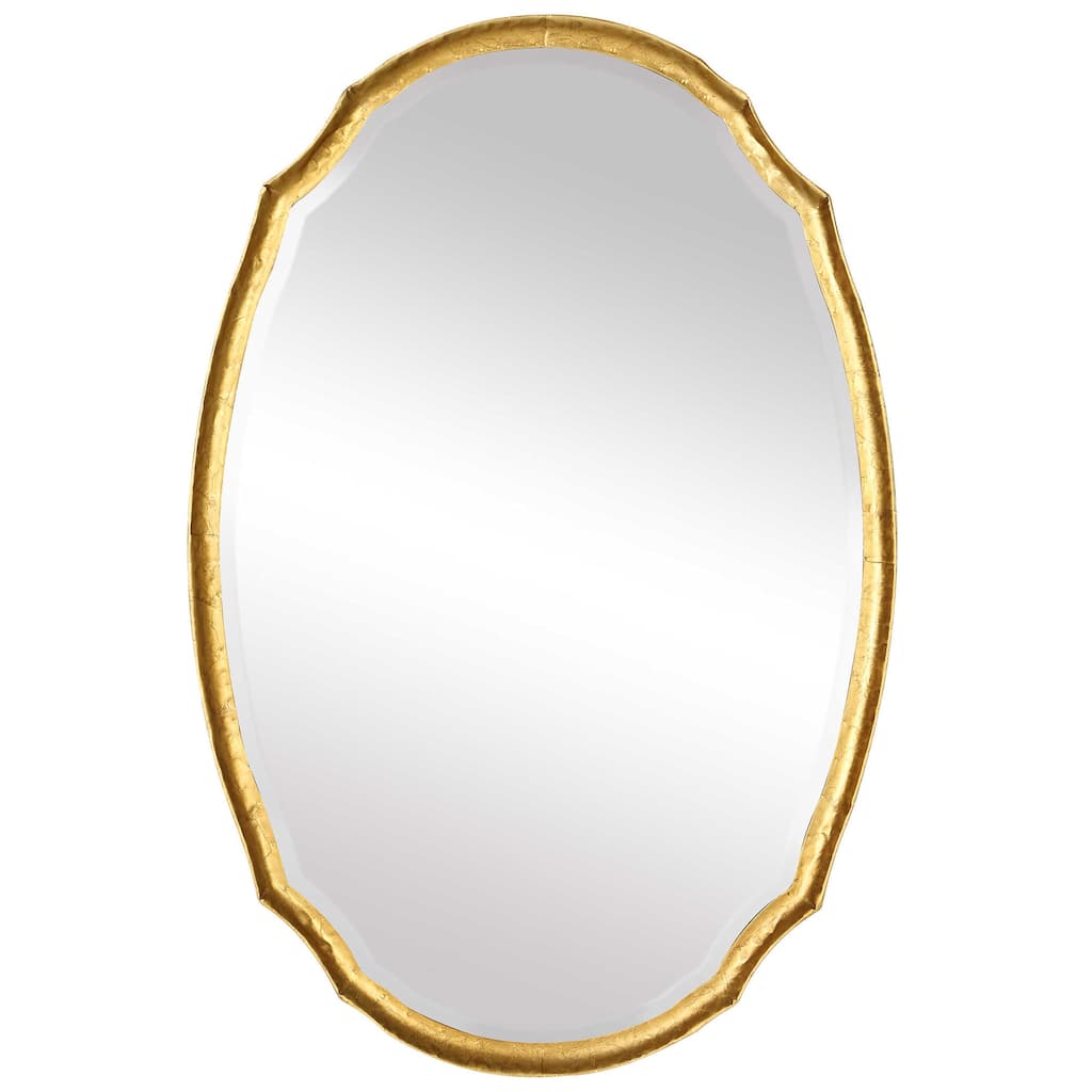 Uttermost UMIR21503 24" W x 36" H Oval Framed Bathroom Mirror