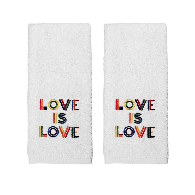 Avanti Love 2-Pack Hand Towel - Hand Towel 2pk Set