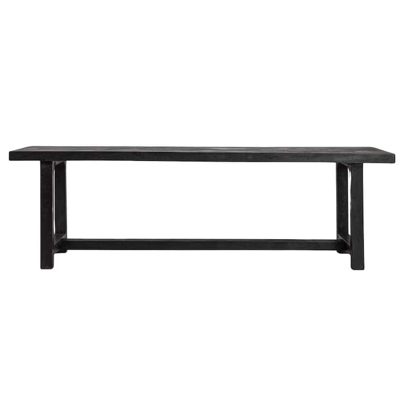 Elegant Acacia Trestle Bench