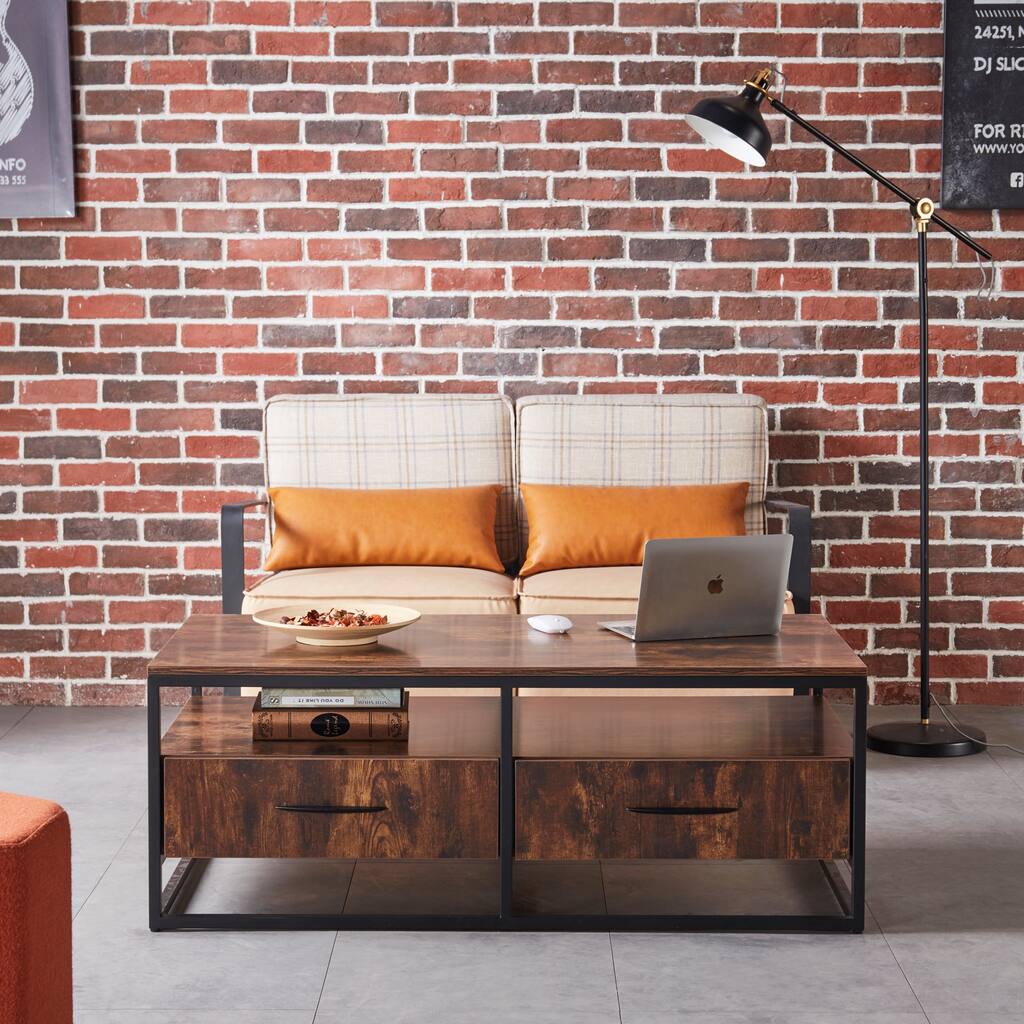 2-Drawer Media Storage TV Stand