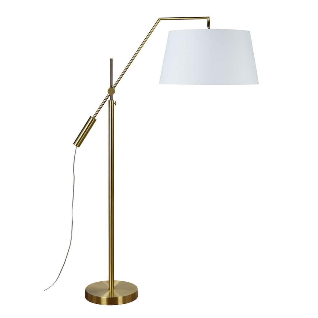 Renwil Claire Floor Lamp - Brass