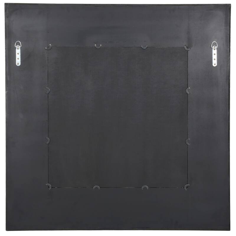 SAFAVIEH Couture Kaya 42.5-inch Square Wood Mirror - 42.5"W x 3.1"D x 42.5"H