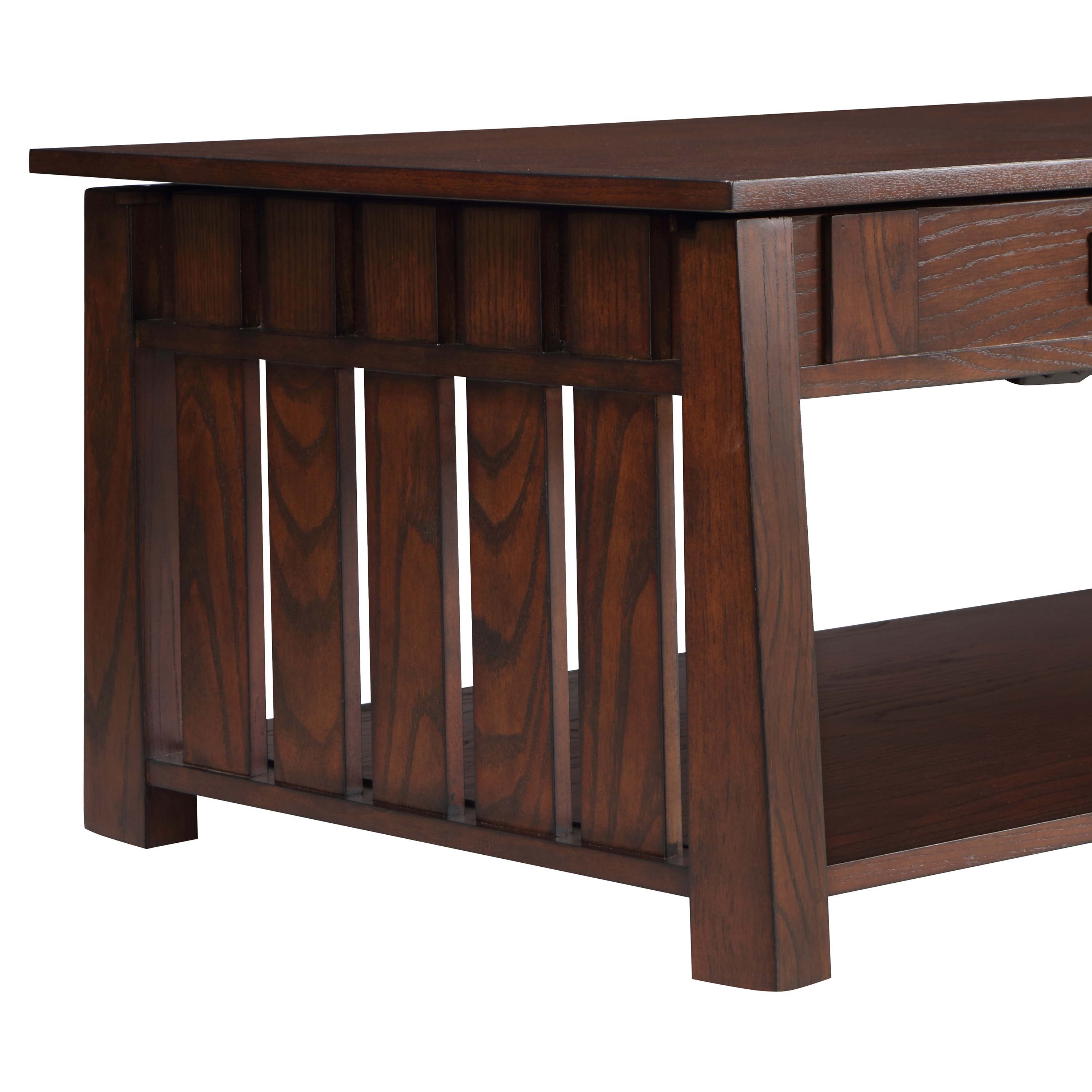 DH BASIC Mission 46-inch Wood Lift Top Coffee Table - Overstock