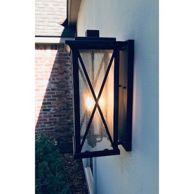 Rustic Modern Large Outdoor Wall Light