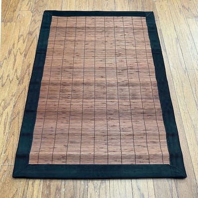 HERAT ORIENTAL Handmade Bamboo Rug - 2' x 3'