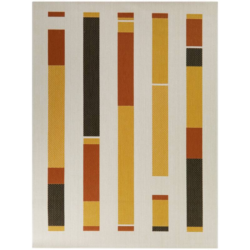 Arturo Modern Stripes Indoor/Outdoor Area Rug