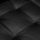preview thumbnail 34 of 45, Liam Top Grain Leather Tufted Sectional Chaise Sofa