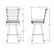 preview thumbnail 7 of 9, Amisco Century Swivel Counter and Bar Stool