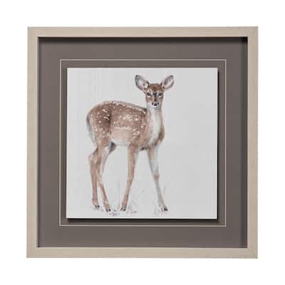 Forest Friends XII (Deer) Framed Art Print