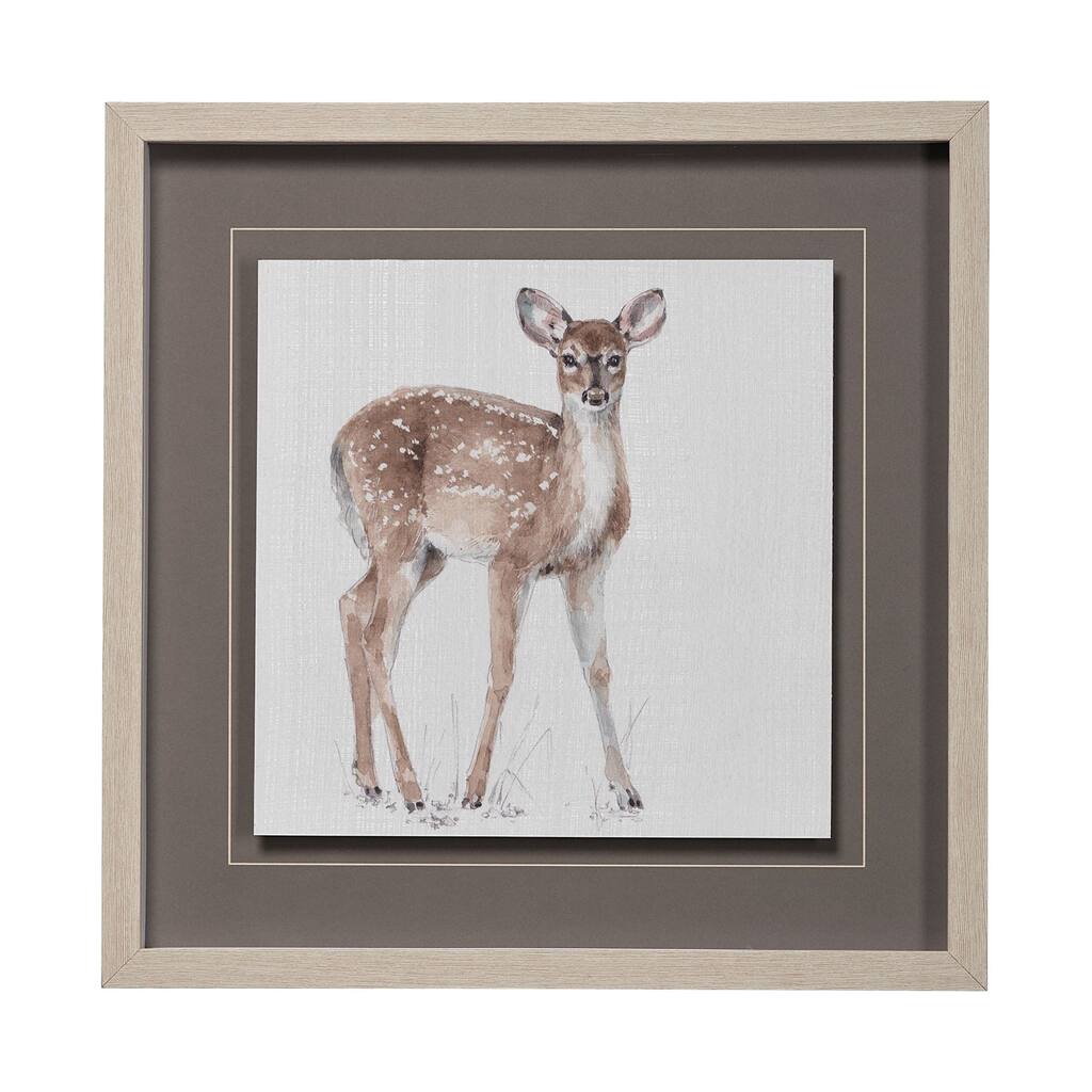 Forest Friends XII (Deer) Framed Art Print