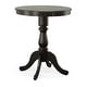 preview thumbnail 31 of 34, Carolina Living Fairview Round Pedestal Bar Table 30" Espresso