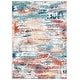 preview thumbnail 27 of 31, SAFAVIEH Skyler Coralee Modern Abstract Rug 4'5" x 6'5" - Beige/Burgundy - Rectangle