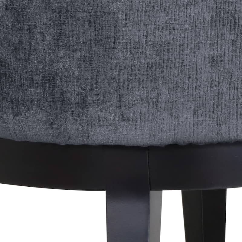 Clough Fabric or Faux Leather Tufted Accent Chair by Christopher Knight Home
