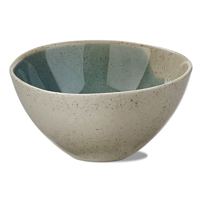 Montauk Blue Porcelain Snack Bowl 8oz Dishwasher Safe 2.5in H x 4.8in L x 4.64in W Perfect for Summer Dining
