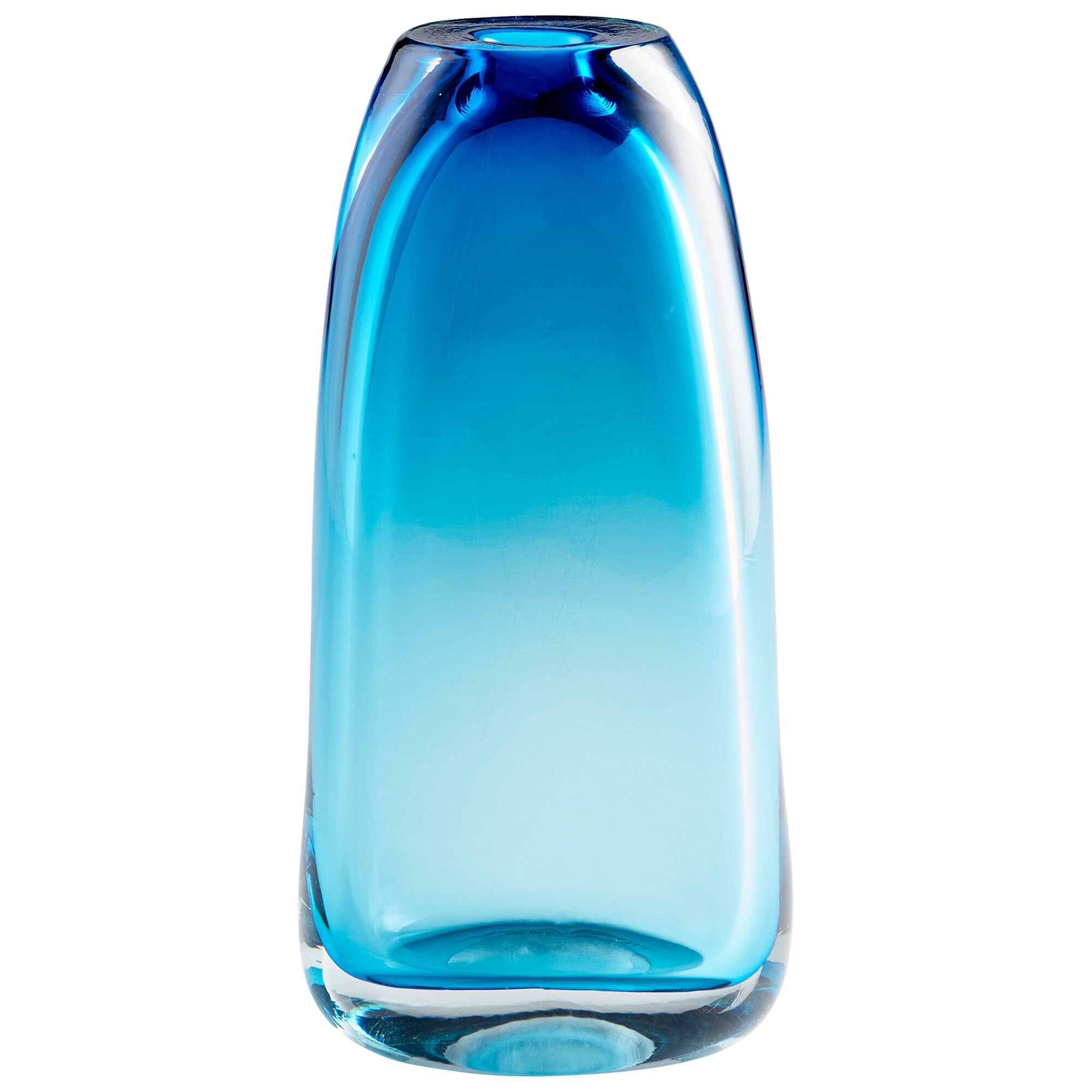Shop Cyan Design 09490 Sea 7 Diameter Glass Vase Blue