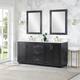 Option Black Oak + Warm Gold Hardware