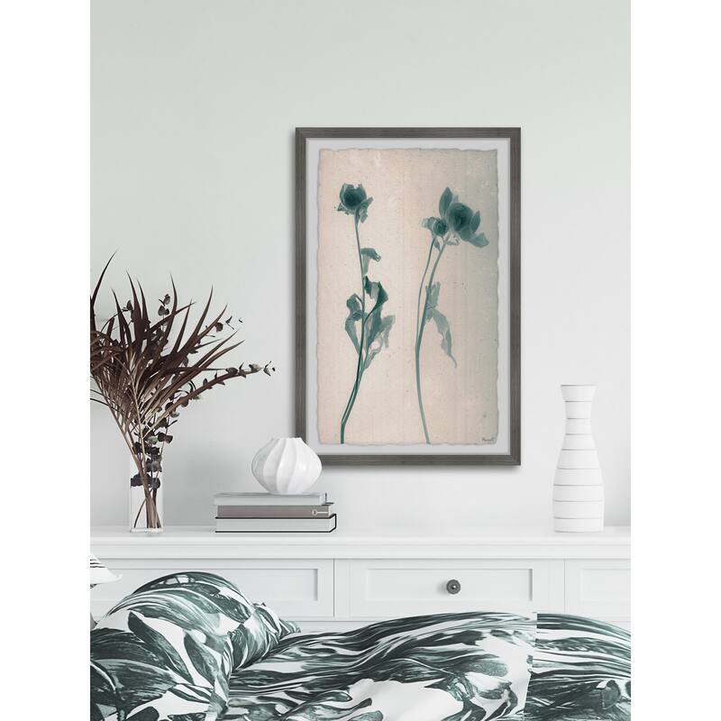 Tall Stems Framed Print