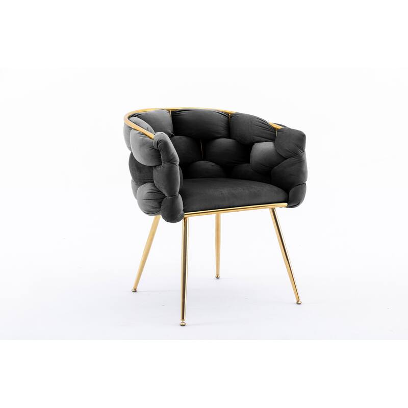 single sofa chair bedroom lazy person household dresser stool manicure table back chair black