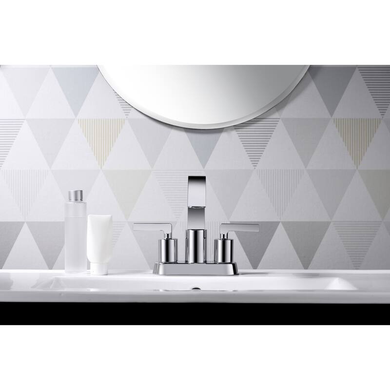 Ultra Faucets Ardua Collection Two-Handle 4" Centerset Lavatory Faucet