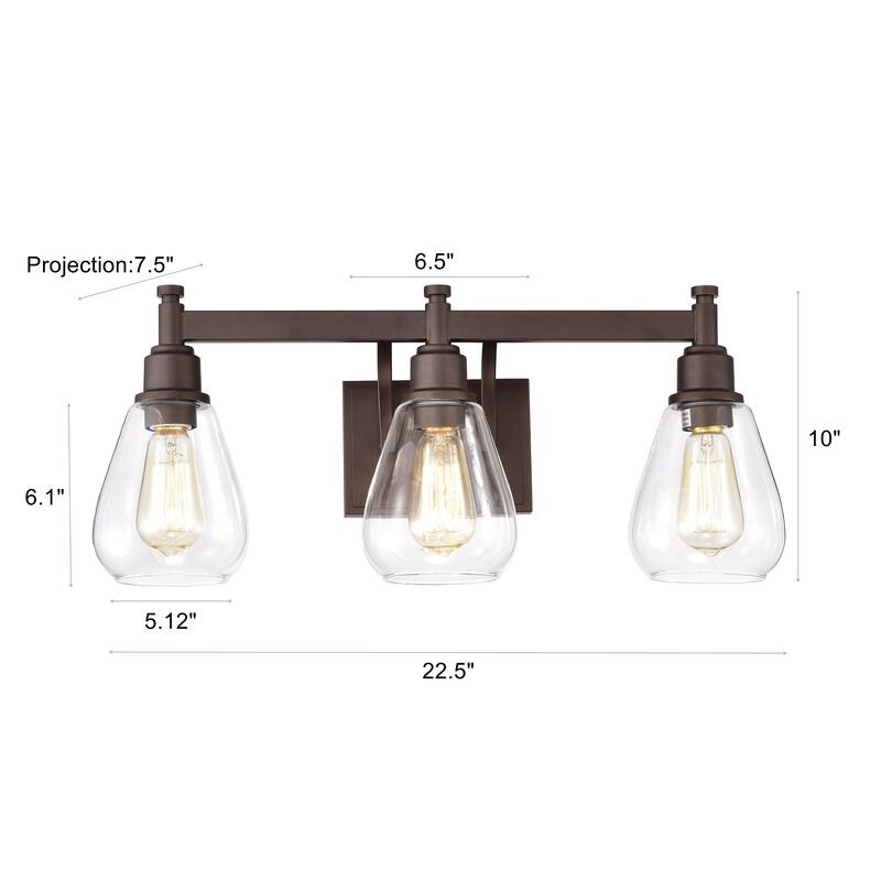 3-light Bath/ Vanity Light