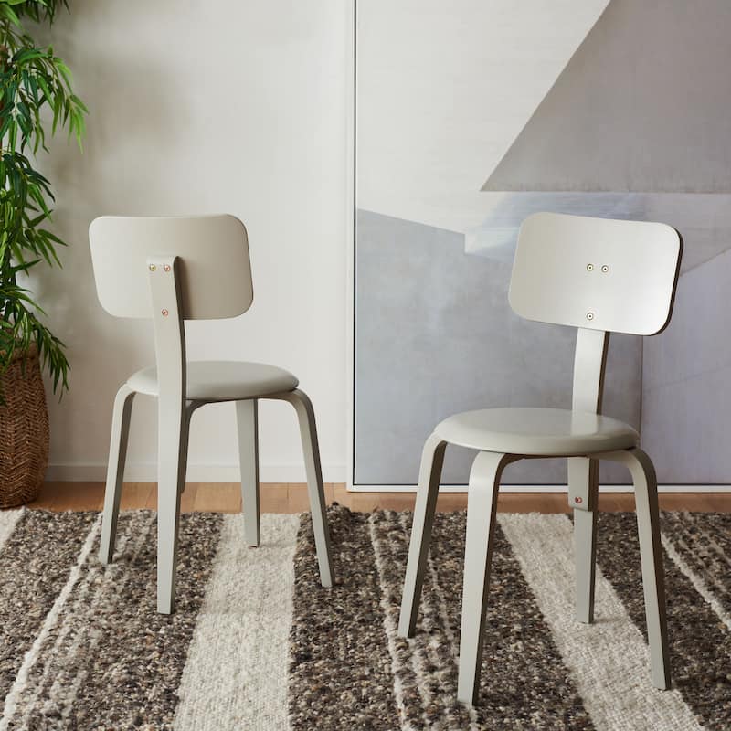SAFAVIEH Vicie Stackable Dining Chair (Set of 2)